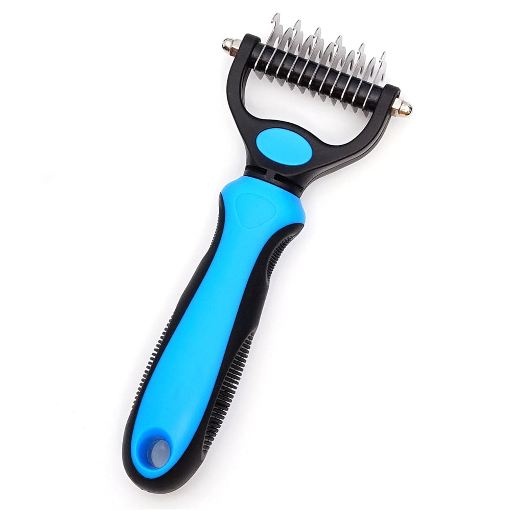 Pet Grooming Brush, Cat Brush, Saoqi Small Double Sided Shedding and Dematting Undercoat Rake Comb for Dogs and Cat Comb Brush Tool Blue 6 ba1b973a d1c8 437c 9617 090495d6729d.d73687f580516dbb39268e5b73eb4fca - easyishop.co.uk