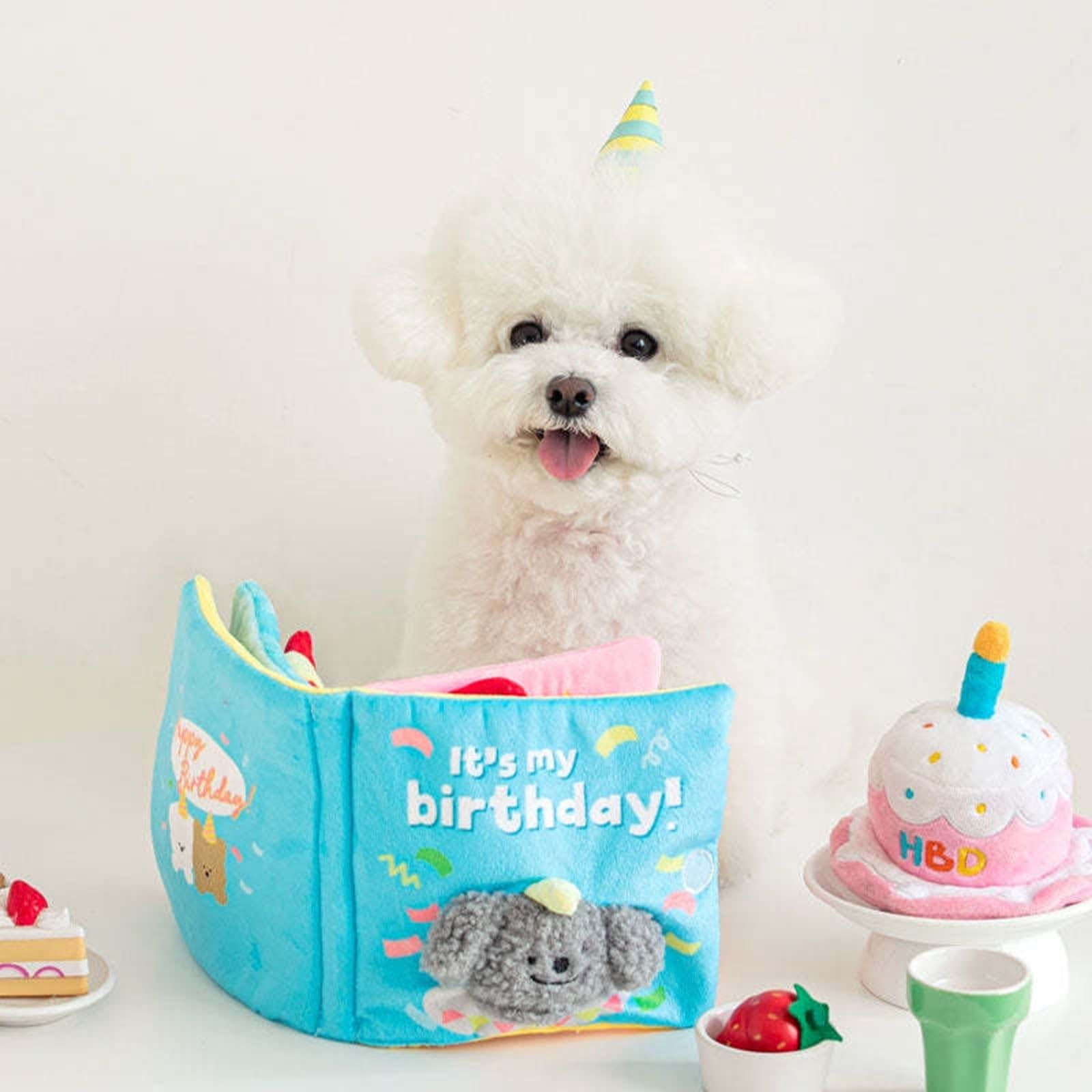 Dog Treat Dispensing Snuffle Toy Stuffed Birthday for Puppy Teething Soft Cute Plush Birthday for Small Medium Dogs 2 c4d971ec 76cd 44f4 bfbe 5697ec59c2f9.cb1672a3f32efe3f43d1d4c1aa9aa79d - easyishop.co.uk