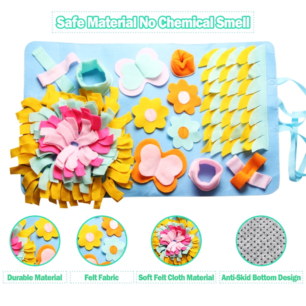 vocheer Snuffle Mat for Dogs, 36" x 36" Nosework Feeding Mat Encourages Natural Foraging Skills 16 c8f0fce9 5f9b 4fd9 8bd7 37f72a315d5e.ae4a90677c8c46cfa8d6700fcef96fe0 - easyishop.co.uk