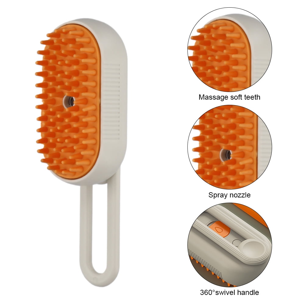 Sugarty Cat Steam Brush USB Rechargeable Cat Dog Grooming Comb Multifunctional Curry Combs Spray Pet Brushes for Massage Removing Tangled and Loose Hair (Coffee) 3 cbfdd70e a49d 45f9 92d6 711df0d37cff.6db68696ce66124d22ad019a78c4d4e3 - easyishop.co.uk