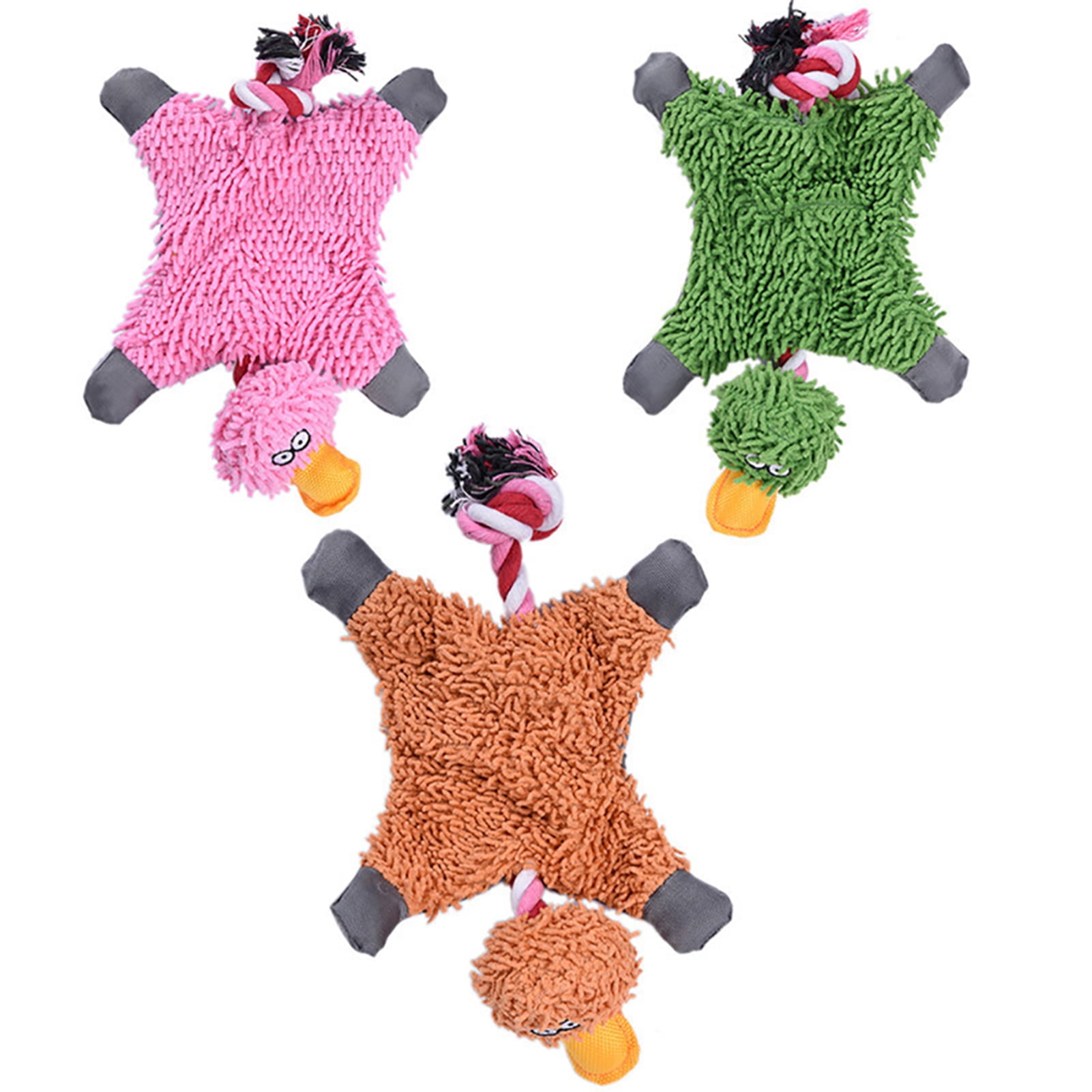 Walbest Stuffless Dog Toys for Puppy, Crinkle Squeaky Dog Chew Toys Plush Dog Toy with Rope Knots for Small Dogs (Duck) 8 cd0991d8 26e9 4ee4 ab51 0a92f1c98b52.9d1f6ee1df4ab0a37c1bbcc66686f04a - easyishop.co.uk