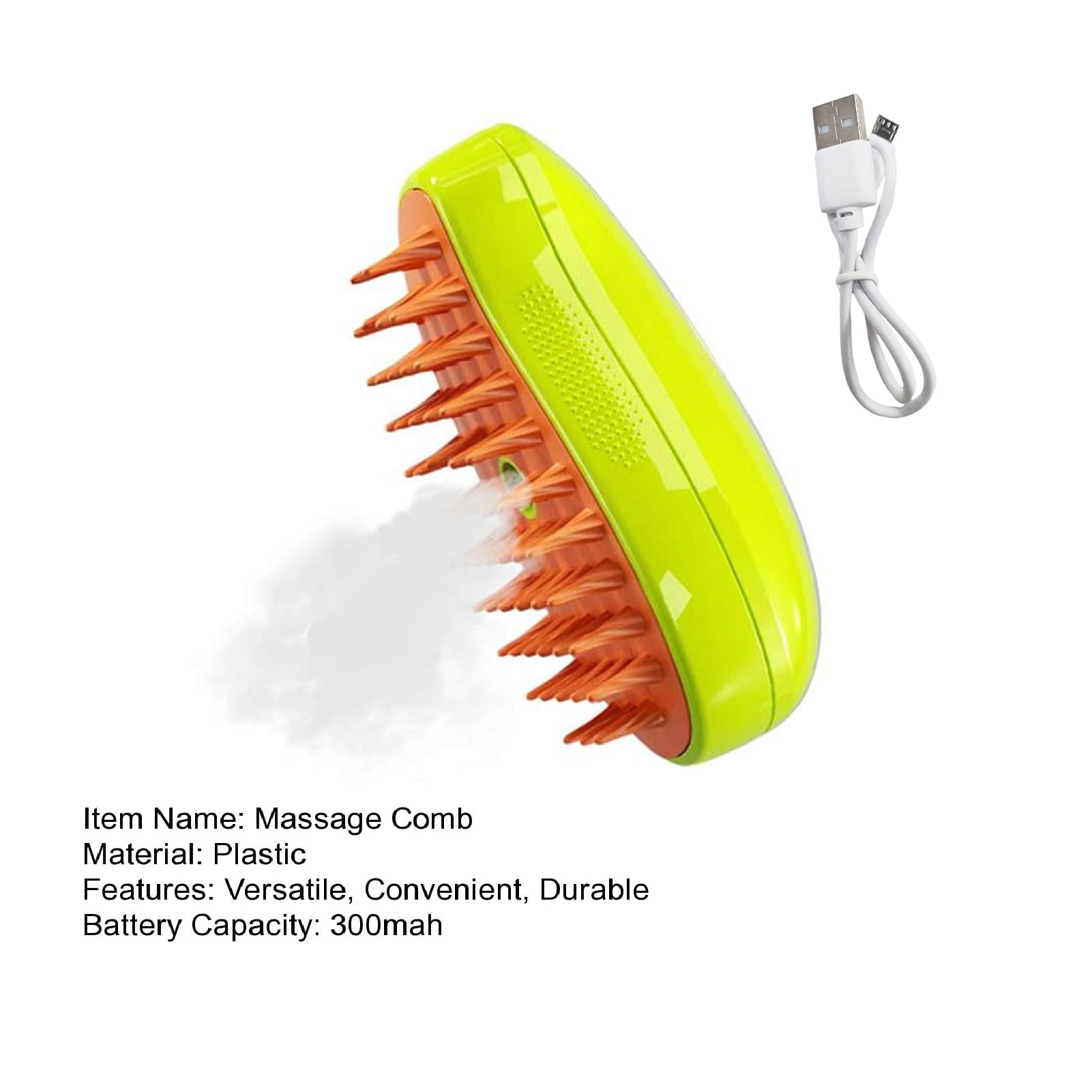 LA TALUS Pet Massage Comb - Versatile Convenient Durable 3-in-1 Self-Cleaning Shedding Brush Steamy Cat Dog Grooming Brush (Yellow and Green) 5 cda2b9ca f0d9 40c4 9796 db032341843a.d62abe67f841a0c073df8efd0fad5544 - easyishop.co.uk
