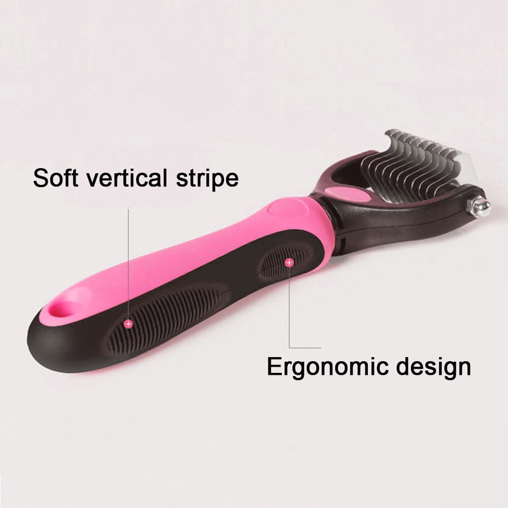 Pet Grooming Brush, Cat Brush, Saoqi Small Double Sided Shedding and Dematting Undercoat Rake Comb for Dogs and Cat Comb Brush Tool Blue 10 cdcd7e31 4537 4839 8200 631cf97cf31a.32a4563640ac742c354365be46b4cf37 - easyishop.co.uk