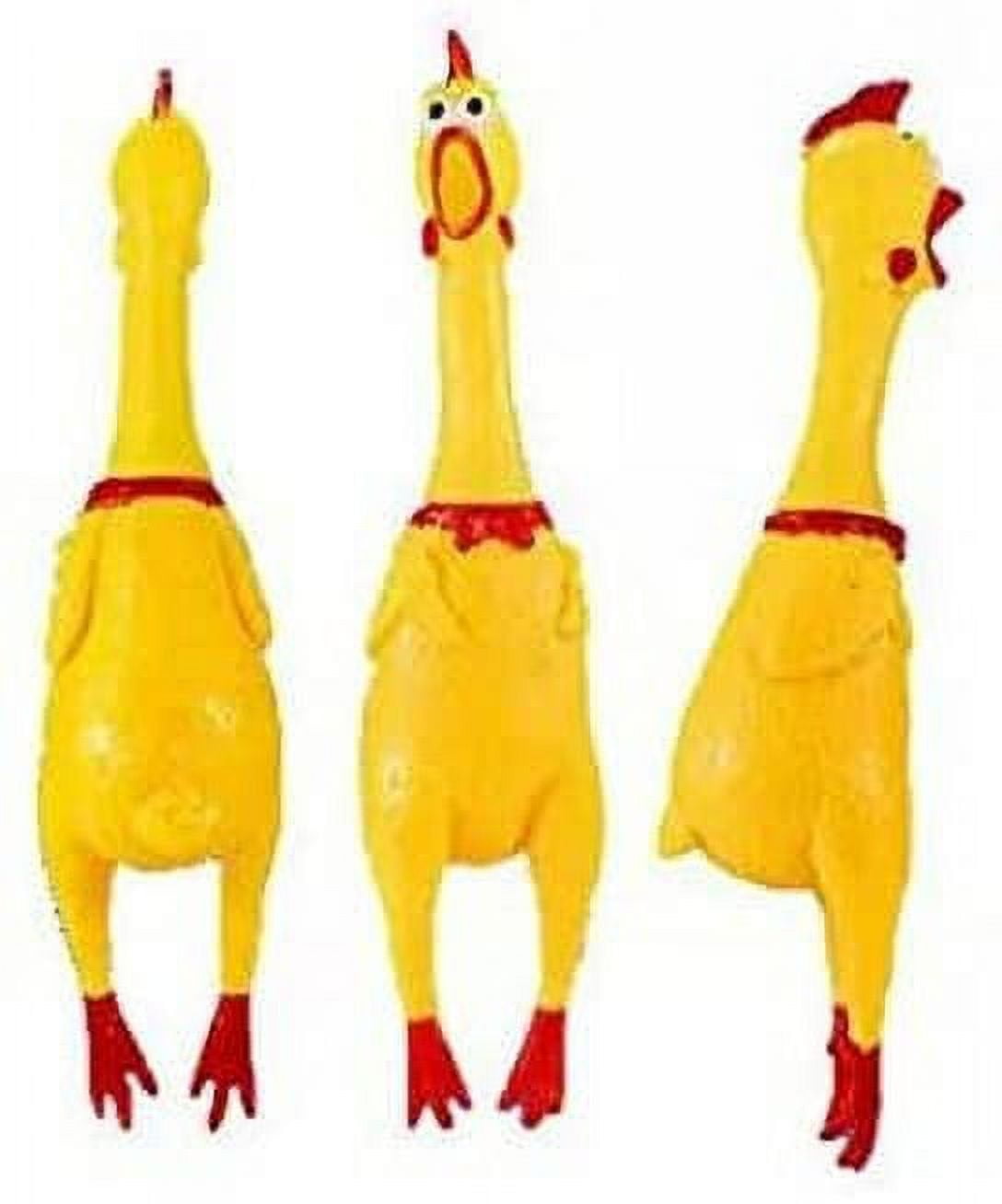Screaming Chicken Dog Toy,32 cm/12.5 inch Yellow Rubber Squaking Chicken Toy Novelty and Durable Rubber Chicken for Dogs,Rubber Chicken Value 1 Pack 13 ce137e16 2409 49f0 8c9e 6b0b8aafce32.8906067cadc06a92d0691efdbbf81b33 - easyishop.co.uk