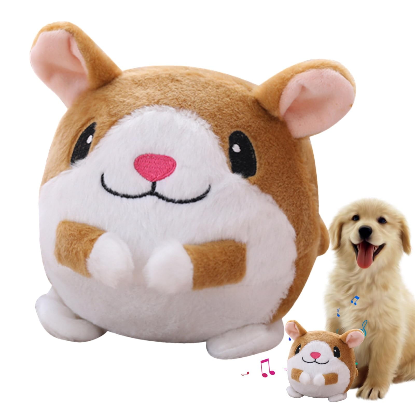 Dog Toys - Interactive Dog Toys Ball for Pet Automatic Rolling Jumping Vibrating Wiggling, Dog Squeaky Toys with Chewable Plush Cover&Music for Small/Medium/Large Dogs Boredom Toys 15 Dog Toys Interactive Ball Pet Automatic Rolling Jumping Vibrating Wiggling Squeaky Chewable Plush Cover Music Small Medium Large Dogs Boredom 591246ff 29af 4887 af61 36d89444939e.995df4c09f9444559459fe850b415ee7 - easyishop.co.uk