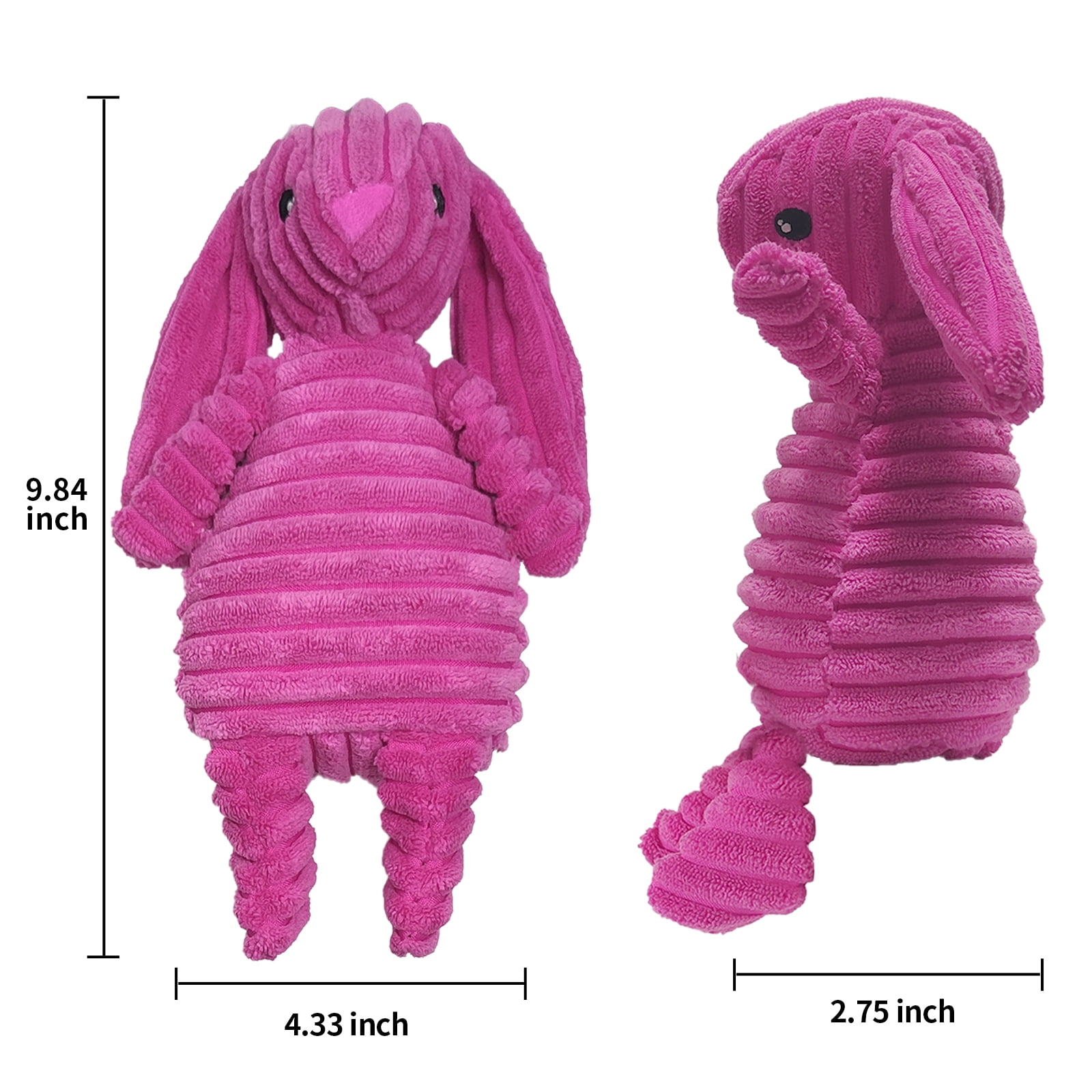 BOZLUN Dog Plush Toys Pets Rabbit Squeak Toy for Medium Large Dogs, Green, 9" 10 d4fd3f2d 67e9 4f91 864d 2215b6ca344d.3b8a8f03b00bf13b9f4e48466b565f1b - easyishop.co.uk
