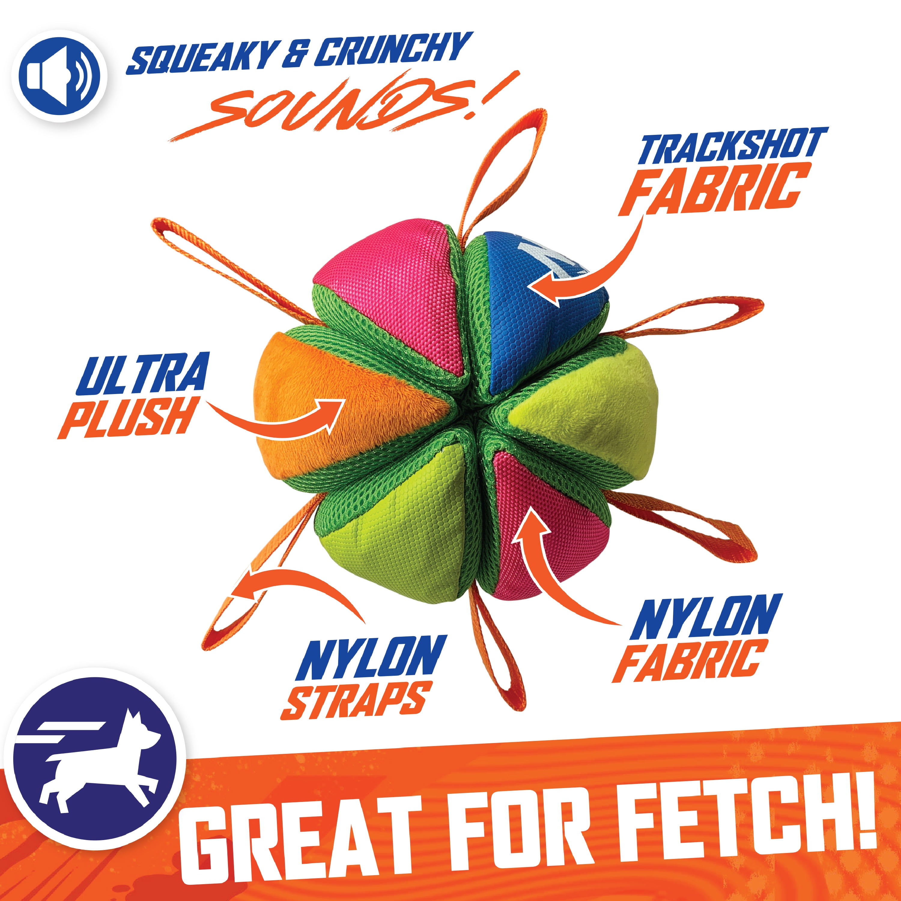 Nerf Dog Squeak & Crunch Wedgeball with Straps Fetch Dog Toy 2 d70611d7 ee59 4668 8f6f ddfefbddeca9.8219c8b7b2129ef418a89b5574990ed0 - easyishop.co.uk