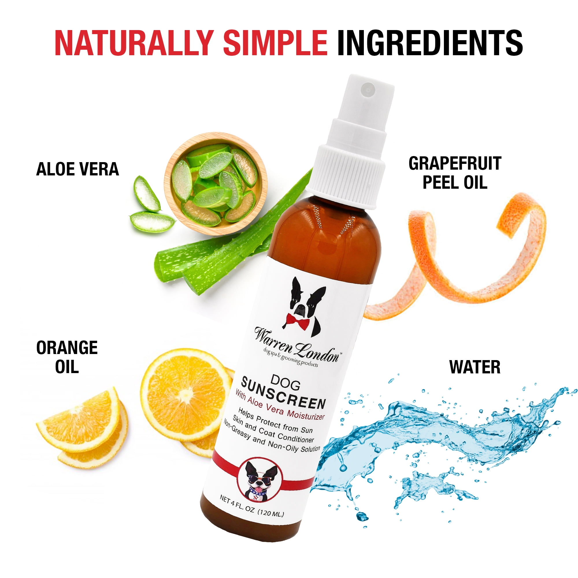 Warren London Dog Sunscreen | Aloe Vera Leave In Conditioner with Sun Protection for Dogs, Puppies, & Pets 4 e4973799 434a 4dba 95d5 8c2734e30378.8aec1dfec53413bef884347d4ca24f32 - easyishop.co.uk