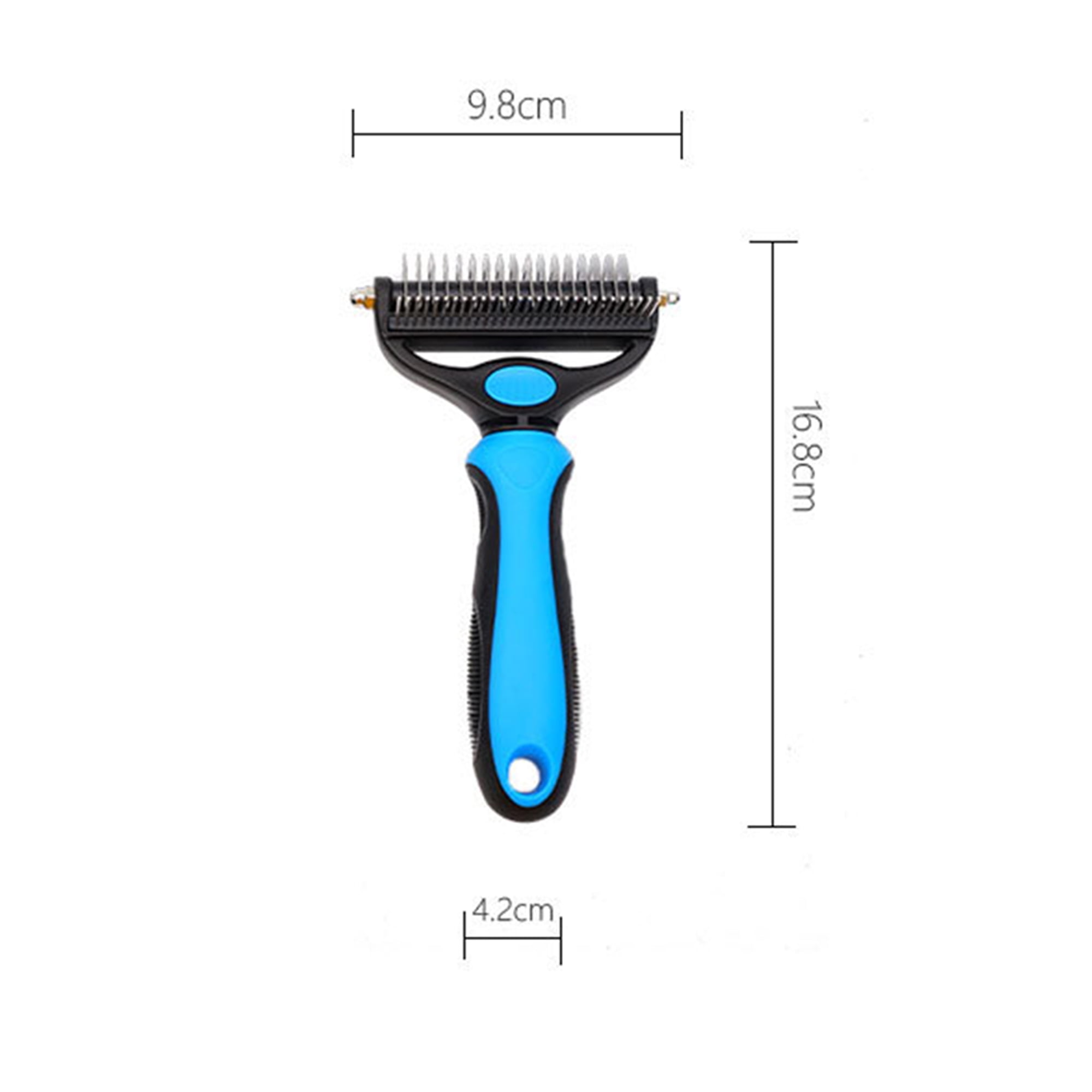CNNIK Small 2-in-1 Dematting Comb ,small dog brush,dog brushes for grooming small dogs- Compact Dual-Sided Dematting and Fine-Toothed Comb - Effortlessly Remove Tangles for Small Dogs and Cats 8 ea0512b3 04f4 4a65 af15 30f383888185.4ce89751604a049556ce41faa55bbdae - easyishop.co.uk