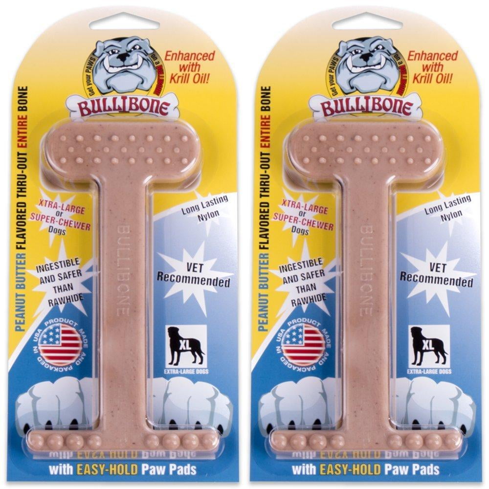 Bullibone Nylon Dog Chew Toy Nylon Bone - Improves Dental Hygiene, Easy to Grip Bottom, and Permeated with Flavor Bacon Small - 2 Pack 12 f311fa0a 2f64 4996 8449 e058cf54178a.f802376158684f26435961bf32d0c02a - easyishop.co.uk