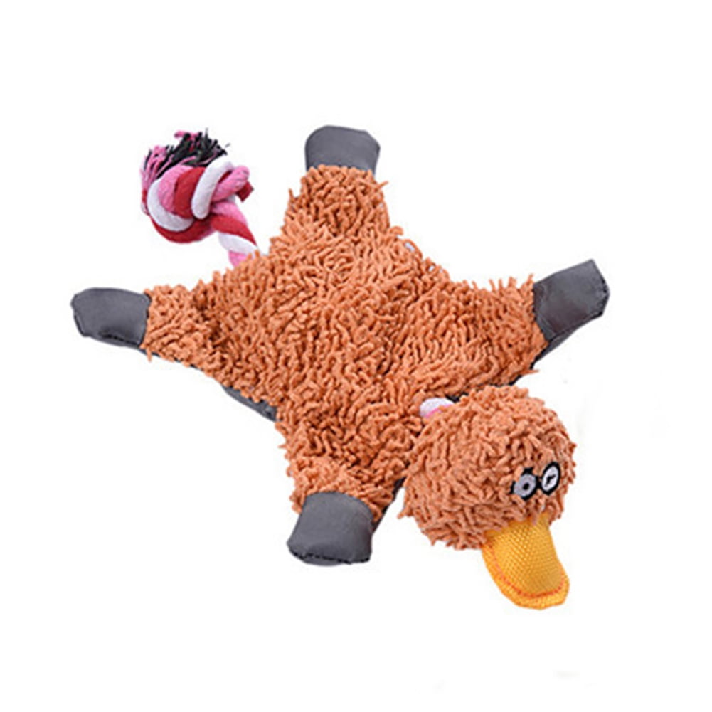 Walbest Stuffless Dog Toys for Puppy, Crinkle Squeaky Dog Chew Toys Plush Dog Toy with Rope Knots for Small Dogs (Duck) 7 fa95bbf6 3728 4667 8c2b 6aef75ab0324.4ee9dccad4fec4323d2c41aecf75a8ed - easyishop.co.uk