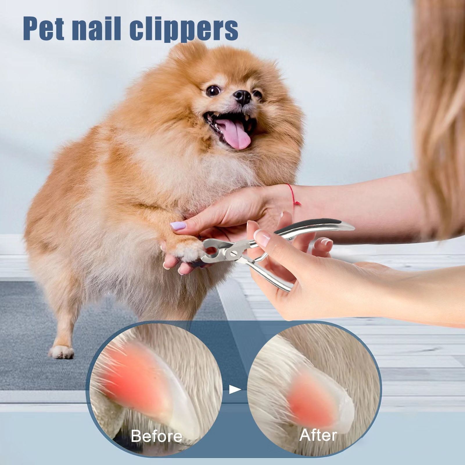 Clinaoy Wide Open Dog Nail Clipper Razor Sharp Dog Claw Cutter with Nail File Heavy Duty Stainless Steel Pet Nail Trimmer for Large Dogs Thick Toenails 7 fbc205dc da12 4c65 aab7 50b91a548dbe.3125d4c8209cd7ab4a353b79c5930c0b - easyishop.co.uk