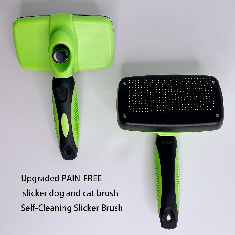 Self-Cleaning Slicker Brush for Dogs Cats, Shedding and Grooming Tool Dog Brush for Pets Long Haired & Short Haired Dogs Cats ,Remove Loose Hair Rabbits & More, Effective Comfortable and Super Easy 5 fcf9bfa4 ab1c 4df0 b659 fb05dcb7ebd6.8e4eba88e78e6c86a1fb543c01859661 - easyishop.co.uk