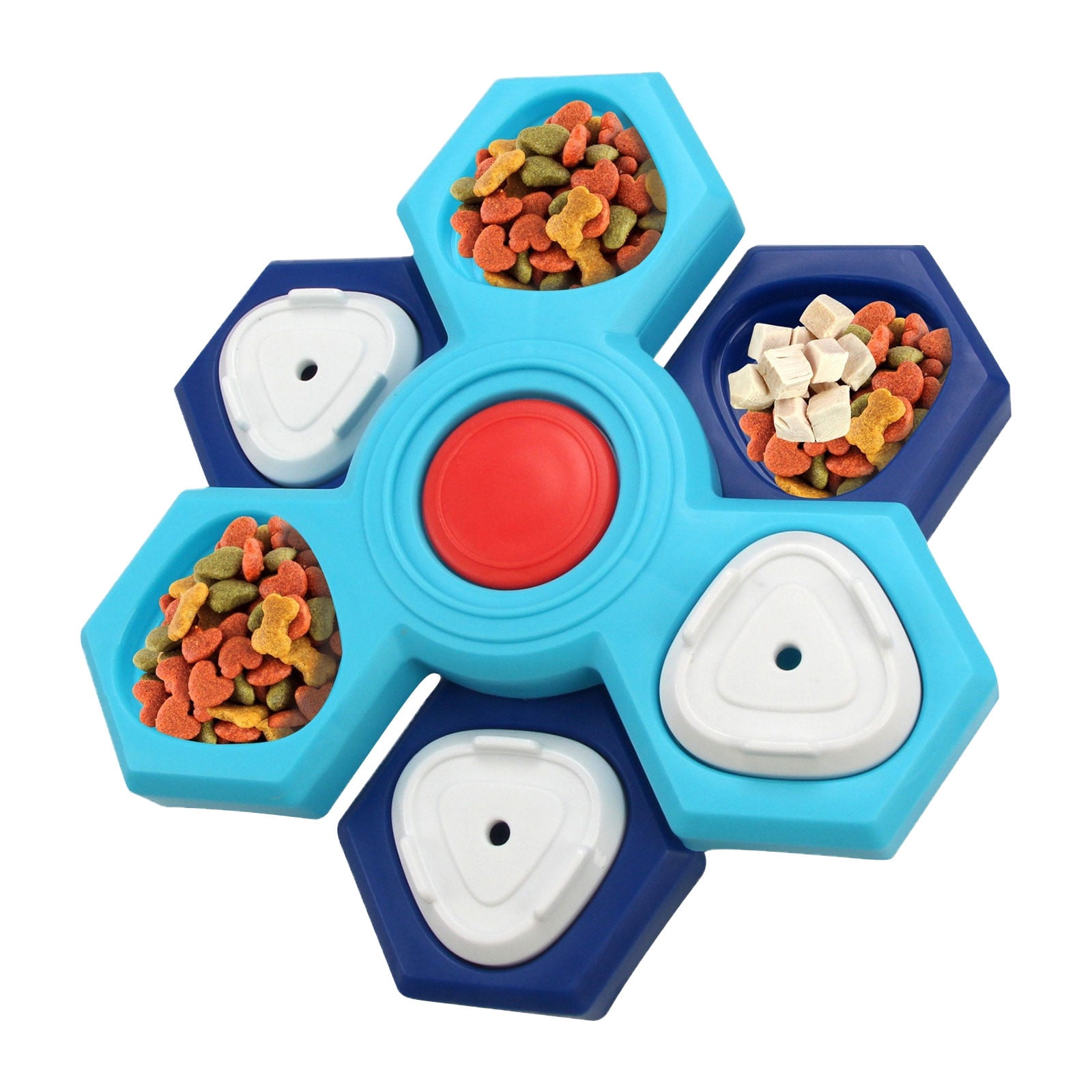 Dog Food Puzzle Feeder, Multi-layer Rotating, Toy Interactive Dog Puzzle Toy Twist Dog Food Dispenser, Dog Puzzle Toys for IQ Training Adjustable Slow Feeder Dog Food Tray,Four-layer 6 ff7db8fa 733b 4510 b1e3 b917c624df12.b7109b72ff9381fa1a7cc5afe66de469 - easyishop.co.uk