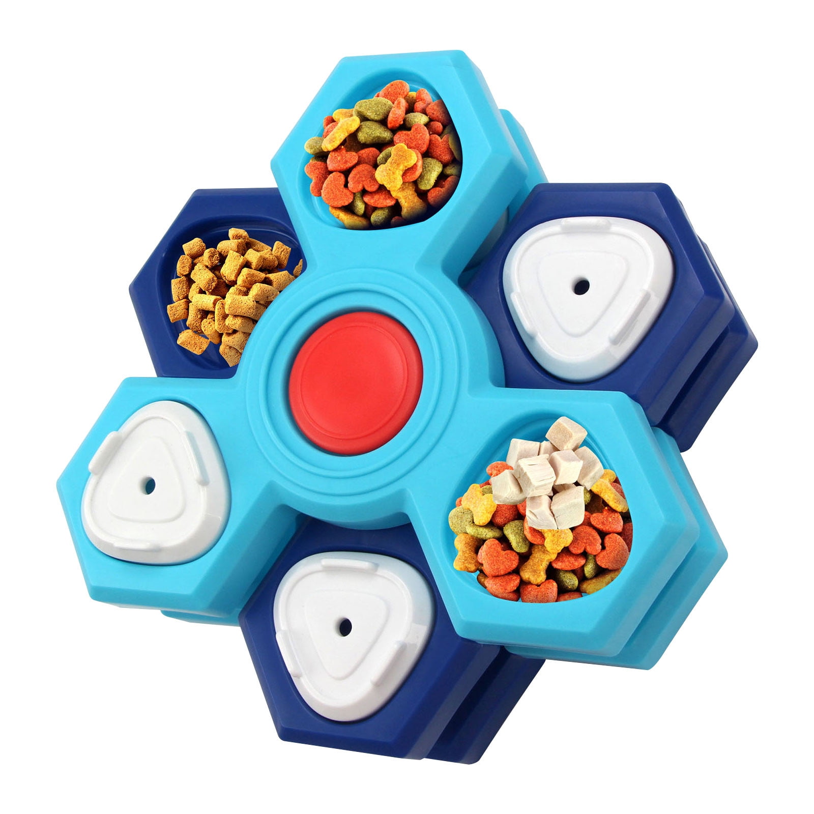 Harlier Dogs Food Puzzle Feeder Toys, Interactive Dog Puzzle Toys, Twister Dog Food Dispenser, Dog Toys for IQ Training Adjustable Slower Feeder Dog Puzzle, 9 Hiden Treat Compartments 10 Harlier Dogs Food Puzzle Feeder Toys Interactive Dog Twister Dispenser Toys IQ Training Adjustable Slower Puzzle 12 Hiden Treat Compartments 4a6a087a 3146 46fa a8a1 983836b8038e.83261073723804b4c387d5dd657b537e - easyishop.co.uk