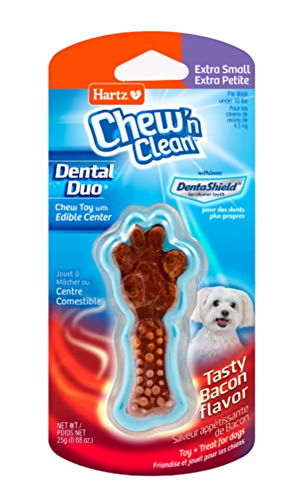 Hartz Dental Duo Bacon Flavored Dental Dog Chew Toy and Treat - Extra Small (Pack of 24) 1 Hartz Dental Duo Extra Small Dog Chew Toy with Edible Bacon Pack of 24 bb5dbbfe ce99 413c 8f66 9cc19ff253d5.a2e69f5966a3159241ba92a51fca57af - easyishop.co.uk