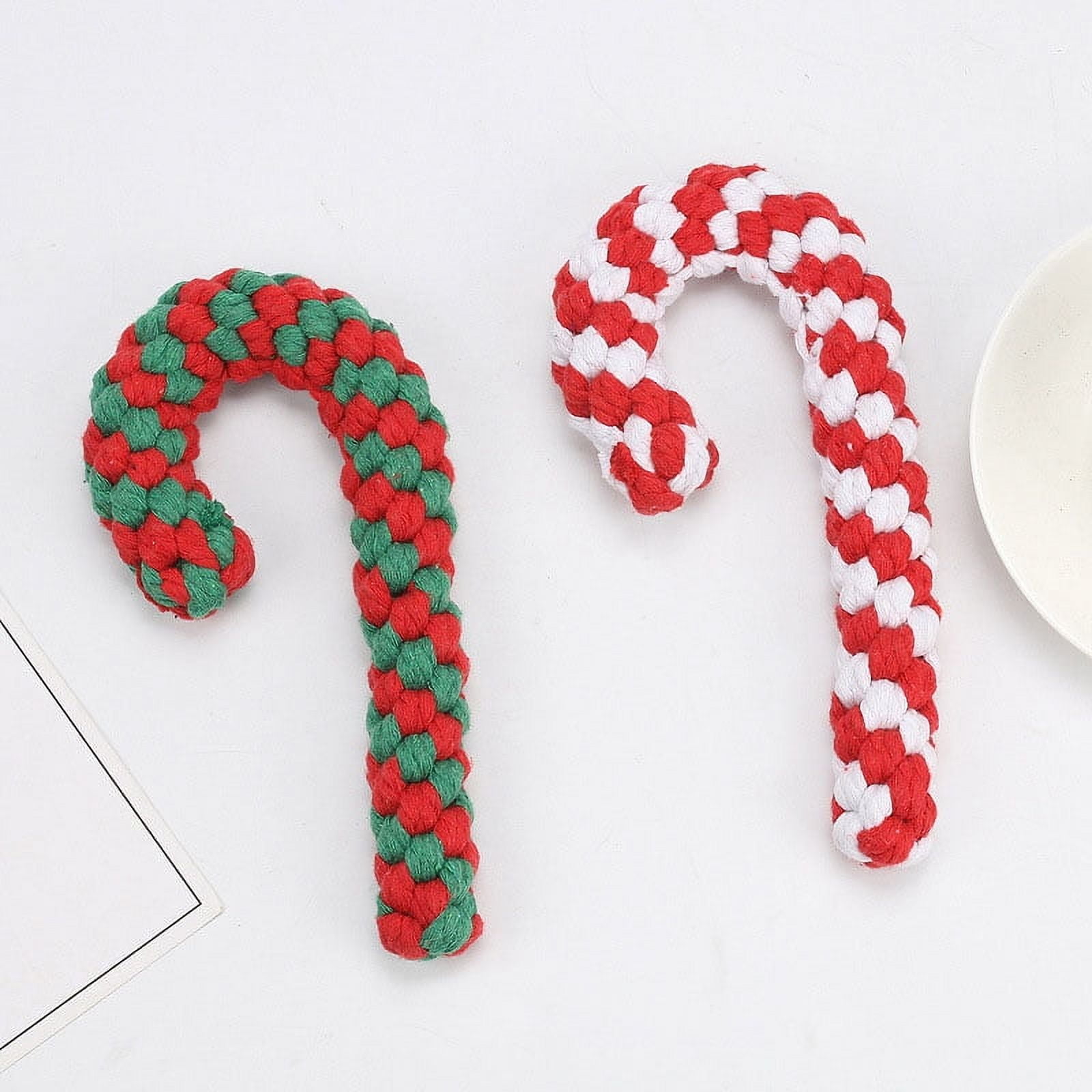 Heldig 2 Pieces Christmas Dog Rope Toys, Classic Crutch Shape Dog Chew Toys, Christmas Candy Cane Pet Rope Toy for Puppy Chewing Teething Cleaning and Training 1 Heldig 2 Pieces Christmas Dog Rope Toys Classic Crutch Shape Chew Candy Cane Pet Toy Puppy Chewing Teething Cleaning TrainingB aa9808f8 e2f1 4bc8 920f 34222df0a91c.896b255152a5f88523062a026fdb91a1 - easyishop.co.uk
