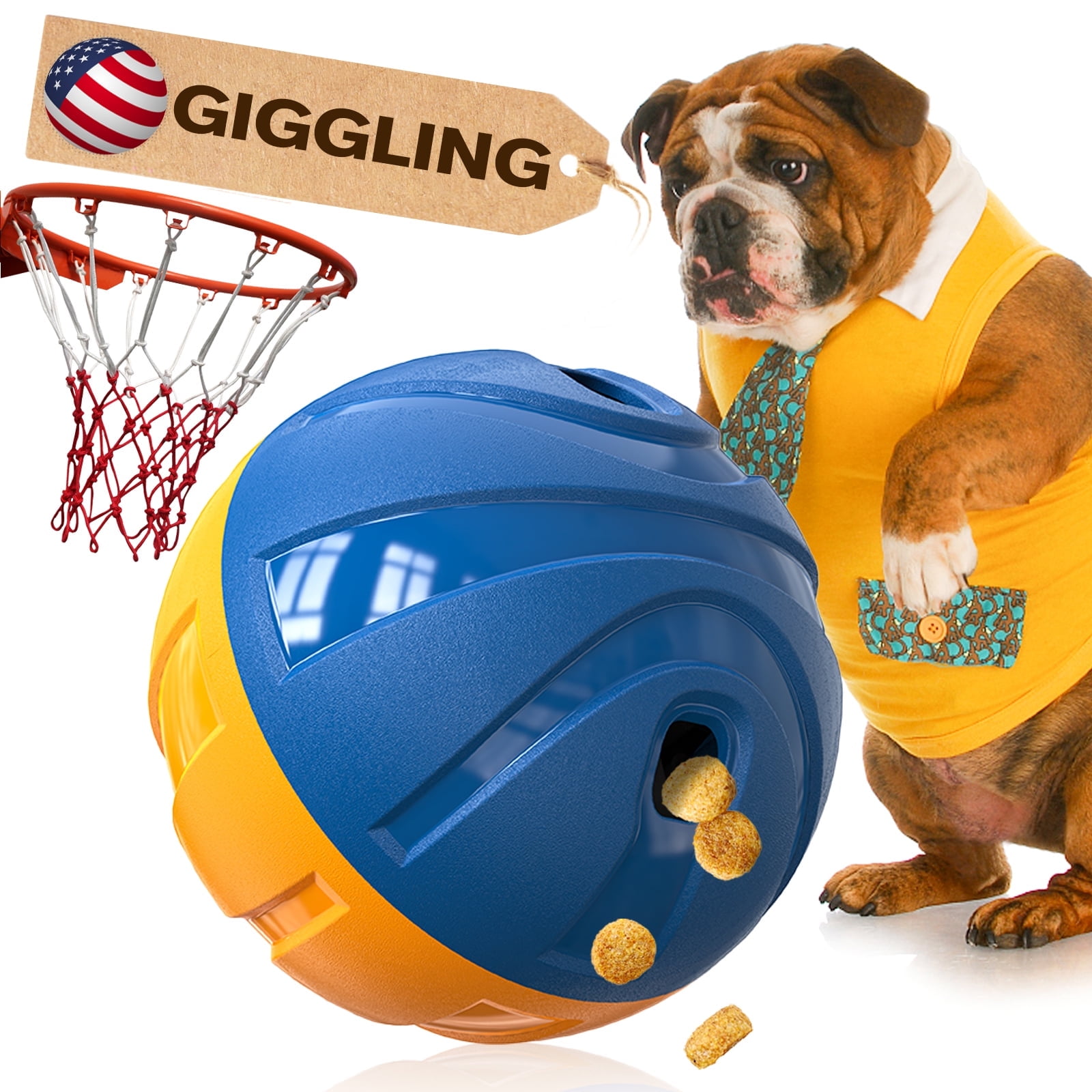 KADTC Dog Treat Giggling Ball - Adjustable Food Dispensing Speed - Puppy Basketball Toy - Puzzle Slow Feeder Mind Game For Medium/Large/Extra L Aggressive Chewers Breed 1 KADTC Dog Puzzles Balls Adjustable Food Dispensing Toys Treat Dispenser Ball Puzzle Feeder Brian Toy Wobble Wag Talking Giggle Puppy Basketball For S b7a16d4b e5f2 46ef 8757 3aa84acf3cd9.92f1a0961a901374928ae6437da5c7a2 - easyishop.co.uk