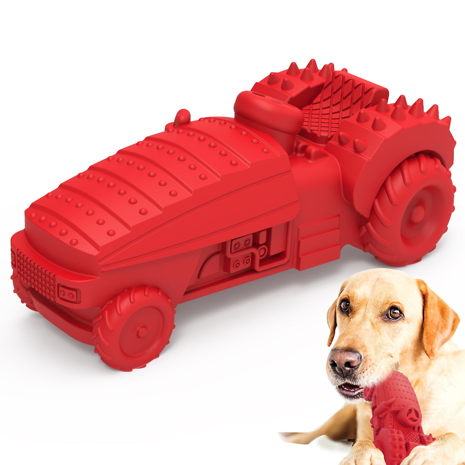 MASBRILL Squeaky Indestructible Durable Dog Chew Toys for Teething Non-Toxic Natural Rubber Interactive Dog Toys 9 MASBRILL Squeaky Indestructible Durable Dog Chew Toys for Teething Non Toxic Natural Rubber Interactive Dog Toys 1c0fa906 98b7 46d8 9322 04c47914635d.c1dbd5af45b8c87464f2c1262a5bfe14 - easyishop.co.uk