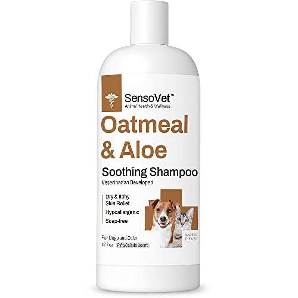 Oatmeal & Aloe Shampoo for Dogs and Cats, Moisturizing Formula for Dry Itchy Skin, Rashes and Allergies, Hypoallergenic for Sensitive Skin (Soap Free) 1 Oatmeal Aloe Shampoo Dogs Cats Moisturizing Formula Dry Itchy Skin Rashes Allergies Hypoallergenic Sensitive Skin Soap Free d0bc4048 3f11 4db5 b01a a380033a284f.1dca75b5d802fb250b1b35dd94949d3b - easyishop.co.uk