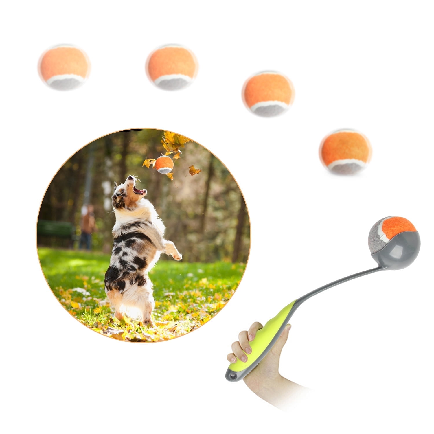 PAWISE Dog Ball Thrower, Fetch & Play Tennis Ball Launcher Toy for Dogs 1 PAWISE Dog Fetch Play Toy Tennis Ball Thrower fe0ee592 2ecb 4a6d b47e c0d64b25ecc3.920301709f23c71fd9f704d515a084f6 - easyishop.co.uk