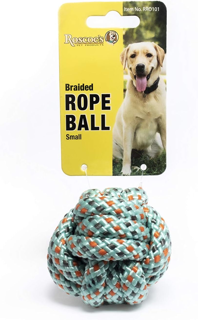 Roscoe's Pet Products Braided Rope Ball Toy for Dogs and Other Small Pets 1 Roscoe s Pet Products Braided Rope Ball Toy for Dogs and Other Small Pets 2a49aba2 9136 4b74 9b4e 3736480ce739.c5196567fde66e8c67ef9b24d11130e7 - easyishop.co.uk