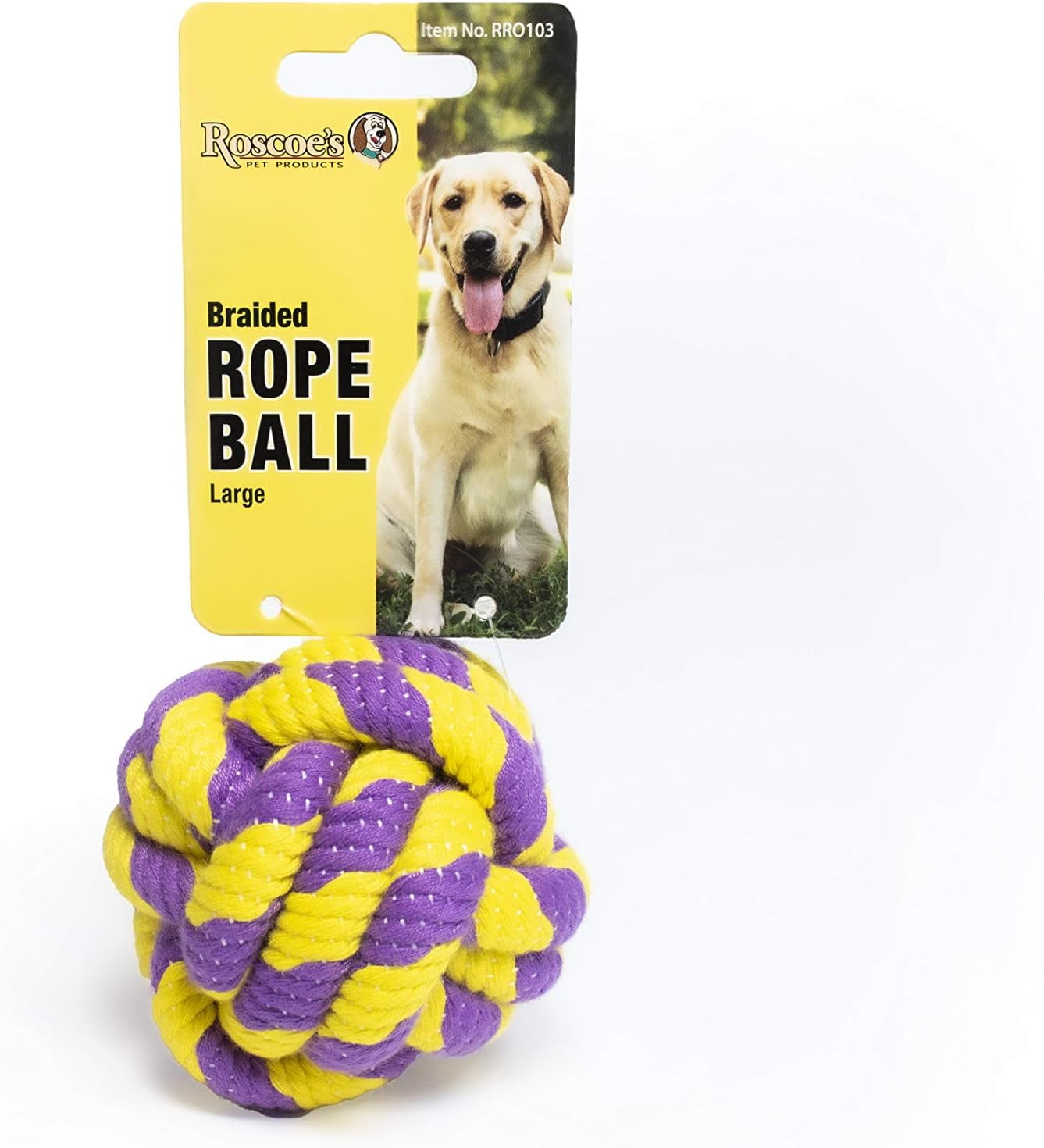 Roscoe's Pet Products Braided Rope Ball Toy for Dogs and Other Small Pets 4 Roscoe s Pet Products Braided Rope Ball Toy for Dogs and Other Small Pets c04255d1 0e1b 466c a42b 218789555fa2.52150f642a9358c8cc964f6ac0a2c6cf - easyishop.co.uk