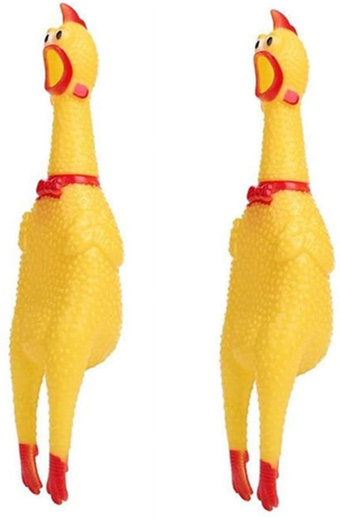 Screaming Chicken Dog Toy,32 cm/12.5 inch Yellow Rubber Squaking Chicken Toy Novelty and Durable Rubber Chicken for Dogs,Rubber Chicken Value 1 Pack 9 Screaming Chicken Dog Toys 32 cm 12 5 inch Yellow Rubber Squaking Toy Novelty Durable Dogs Rubber Chickens Value 2 Pack 09c1f7b6 a6b3 48d2 b07c 6aaff6388302.ebebd4ca062b2713e35d70ffc2837576 - easyishop.co.uk