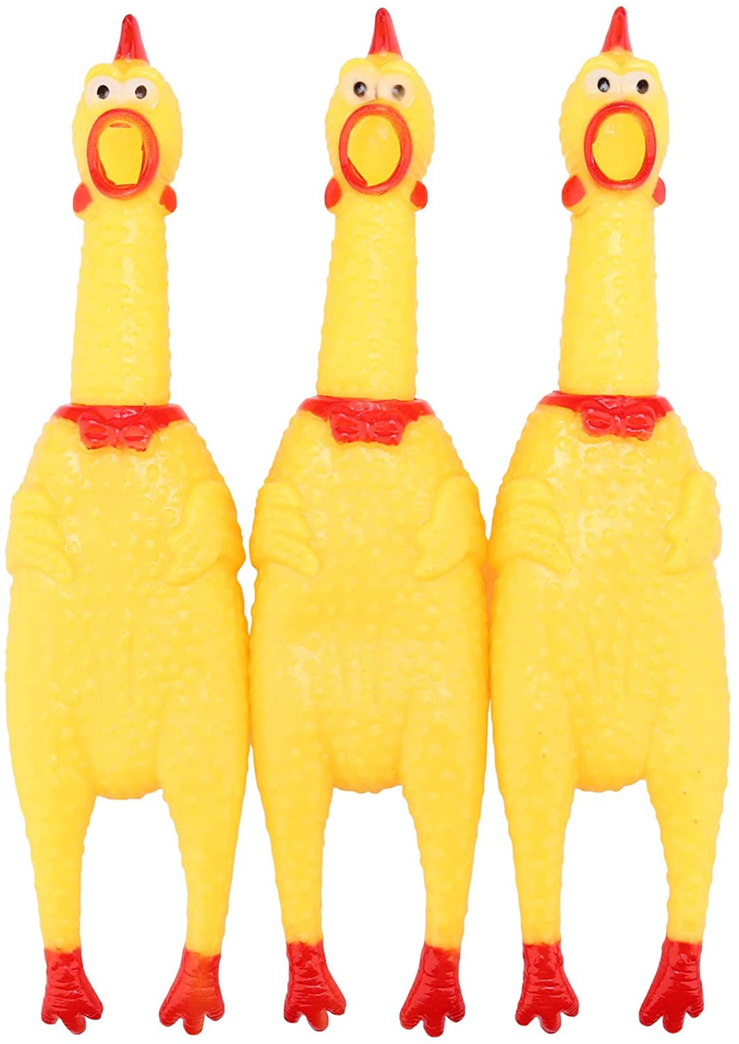 Screaming Chicken Dog Toy,32 cm/12.5 inch Yellow Rubber Squaking Chicken Toy Novelty and Durable Rubber Chicken for Dogs,Rubber Chicken Value 1 Pack 12 Screaming Chicken Dog Toys 32 cm 12 5 inch Yellow Rubber Squaking Toy Novelty Durable Dogs Rubber Chickens Value 3 Pack 1376f020 291b 4031 b681 6a14a2ea43a3.4fa5fe731130268cc1e7eace0068f60f - easyishop.co.uk