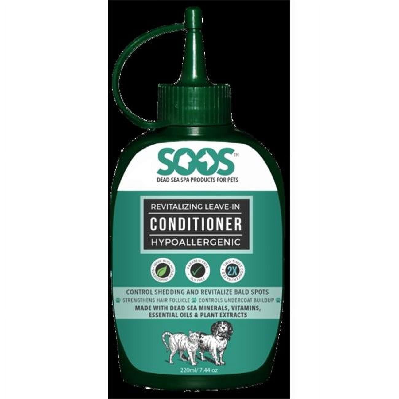 Soos Pets SP01003 Natural Dead Sea Hypoallergenic Revitalizing Leave-In Pet Conditioner For Dogs & Cats 1 Soos Pets SP01003 Natural Dead Sea Hypoallergenic Revitalizing Leave In Pet Conditioner For Dogs Cats 72ef5668 22c7 4416 a980 dde615d57e93.3d9722cb86d8a6308310c2ed1b3f83bb - easyishop.co.uk