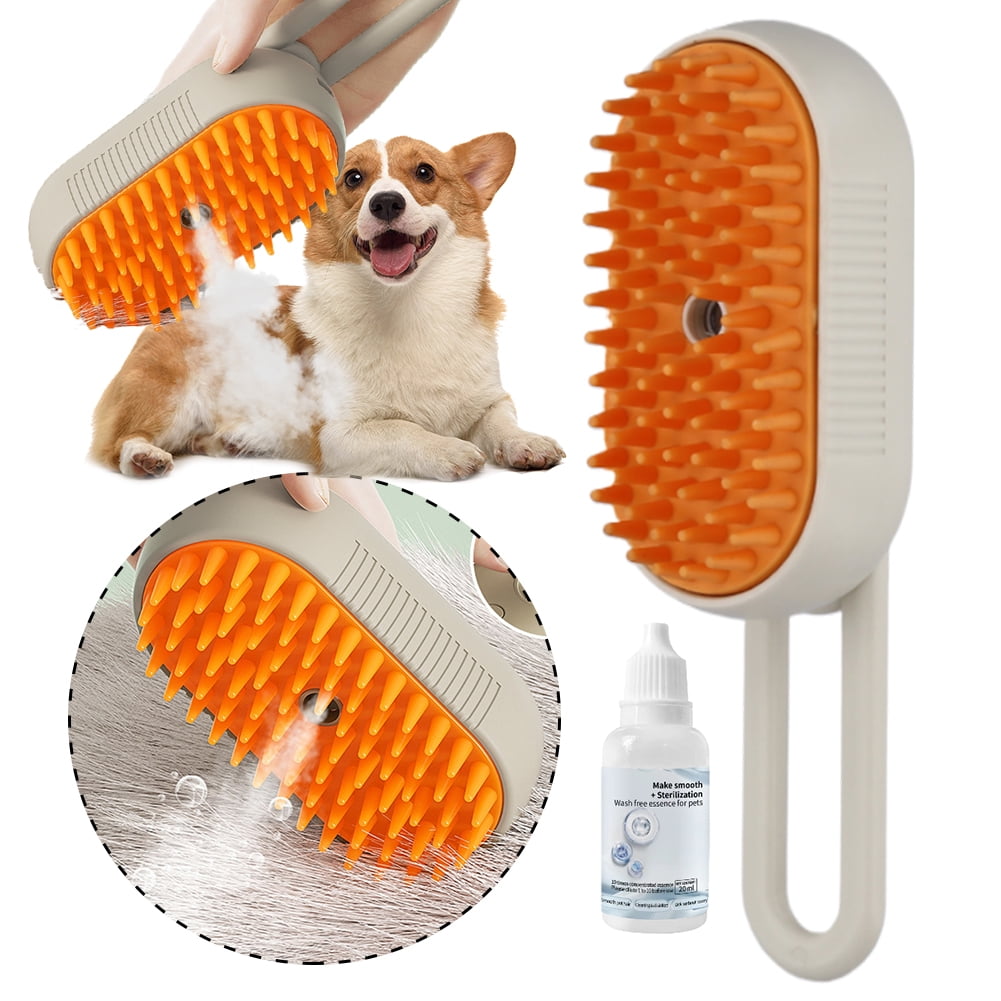 Sugarty Cat Steam Brush USB Rechargeable Cat Dog Grooming Comb Multifunctional Curry Combs Spray Pet Brushes for Massage Removing Tangled and Loose Hair (Coffee) 11 Sugarty Cat Steam Brush USB Rechargeable Dog Grooming Comb Multifunctional Curry Combs Spray Pet Brushes Massage Removing Tangled Loose Hair Coffee N 39387549 53b5 48c7 ba37 99092b6559c1.2f435ecd697c4280eb03aa005084113c - easyishop.co.uk