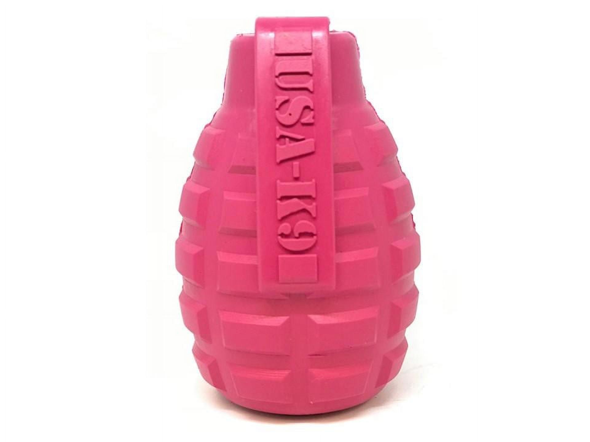 USA-K9 by SodaPup - Grenade Natural Rubber Chew Toy - Treat Dispenser - Slow Feeder - Extra Large - Pink 1 USA K9 by SodaPup Grenade Natural Rubber Chew Toy Treat Dispenser Slow Feeder Extra Large Pink 9b086d7c 8e62 45d3 bd6c 837cc7d06b37.94be50ecb14e263e1454839ec9ee8d15 - easyishop.co.uk