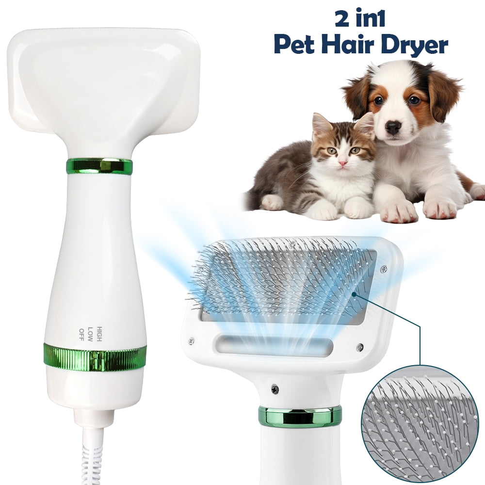 WEPSEN Professional Pet Grooming Dryer Brush for Small and Medium-Sized Dogs and Cats | Portable 2-in-1 Dog Blow Dryer | Adjustable Temperature | Lightweight & Quiet 1 WEPSEN Professional Pet Grooming Dryer Brush Small Medium Sized Dogs Cats Portable 2 in 1 Dog Blow Adjustable Temperature Lightweight Quiet 24982e99 c4c6 4103 bab2 a07959c89364.0accb9b55473241ddf284d7fae8474c5 - easyishop.co.uk