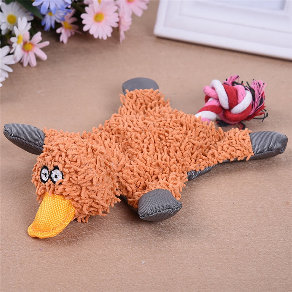 Walbest Stuffless Dog Toys for Puppy, Crinkle Squeaky Dog Chew Toys Plush Dog Toy with Rope Knots for Small Dogs (Duck) 1 Walbest Stuffless Dog Toys for Puppy Crinkle Squeaky Dog Chew Toys Plush Dog Toy with Rope Knots for Small Dogs Duck 6264fb40 c0d5 4228 98b7 c8b0ac71444f 1.4543418a8e2ddacc8c76ab93d83def7d - easyishop.co.uk