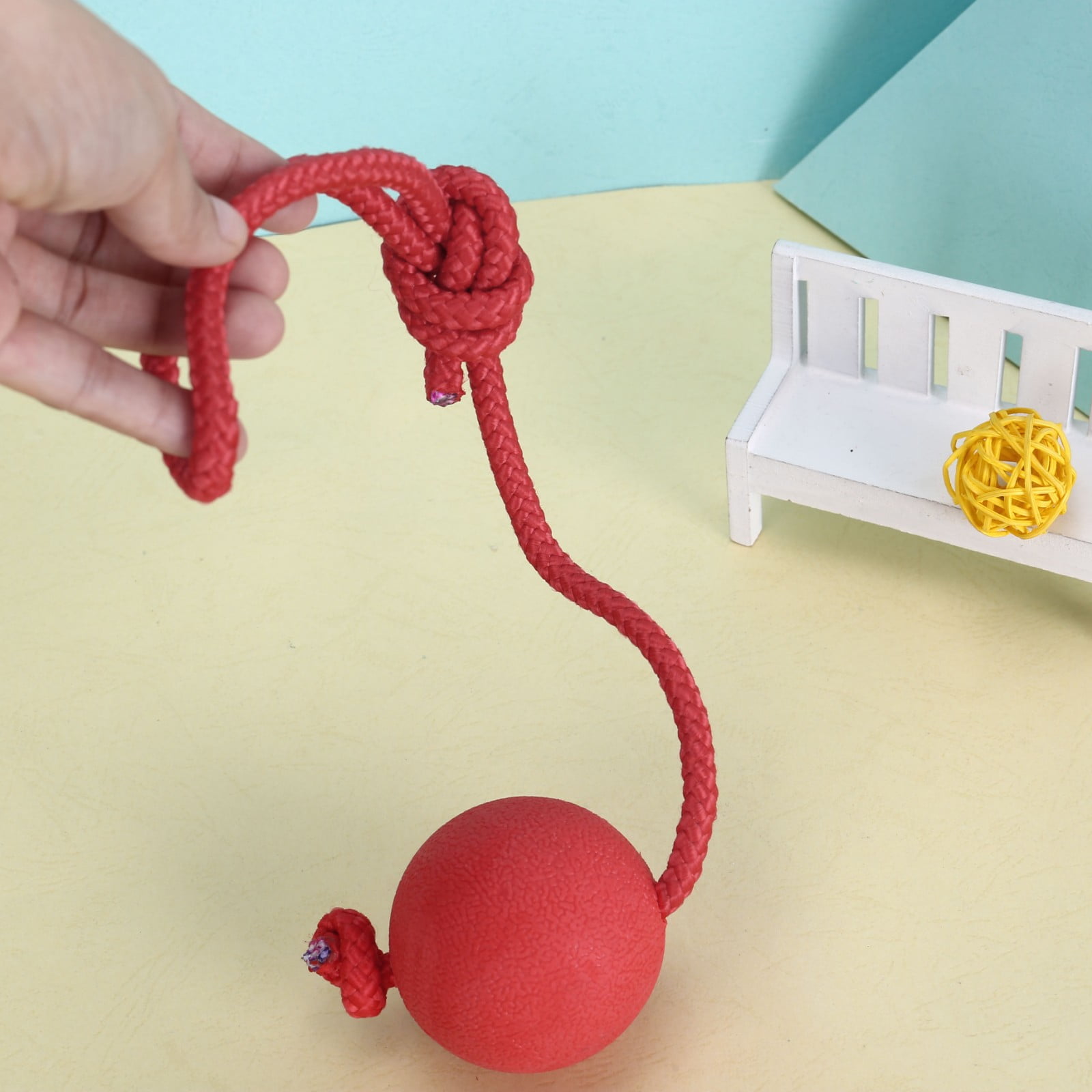 Wamans Rope Dog Toy, Floating Foam Dog Ball with Rope Dog Puzzle ToysDog Squeaky Balls,Dog Chew Toys Durable,Dog Ball,Rope Toys 1 Wamans Rope Dog Toy Floating Foam Dog Ball with Rope Dog Puzzle ToysDog Squeaky Balls Dog Chew Toys Durable Dog Ball Rope Toys ea2cc8bb 7eb1 45dc 9aec 2ae8efc406fc.e84656477edd8c471a0d6f518670be12 - easyishop.co.uk
