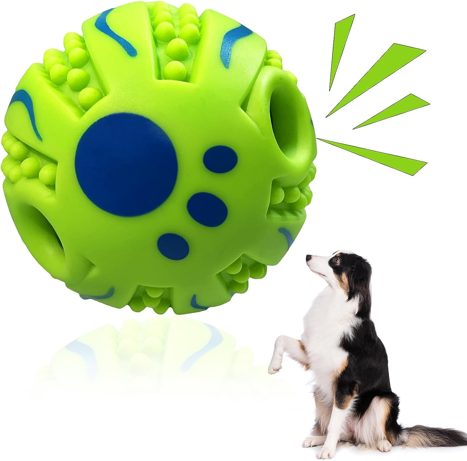 Wobble Giggle Ball for Dogs Spiky Dog Ball Interactive Pet Toy Funny Giggle Sounds Teeth Cleaning Playing Training Herding Balls for Medium Large Dogs Gift 1 Wobble Giggle Ball Dogs Spiky Dog Interactive Pet Toy Funny Sounds Teeth Cleaning Playing Training Herding Balls Medium Large Gift 615b1e49 58d4 441c 9234 0f3b8ccd1515.50531c0205e98fe7676f16f691903b2a - easyishop.co.uk