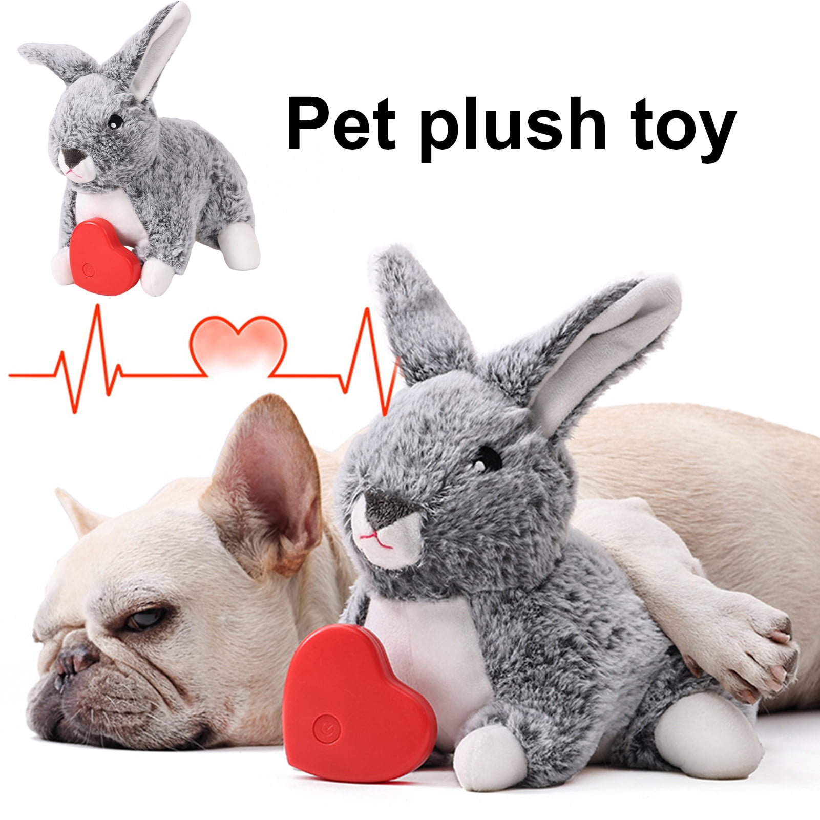 Yirtree Puppy Toy Soft Texture Cute Rabbit Simulate Heartbeat Bite Resistant Interactive Emotional Comfort Washable Pet Puppy Heartbeat Interactive Plush Toy for Daily Use 1 Yirtree Puppy Toy Soft Texture Cute Rabbit Simulate Heartbeat Bite Resistant Interactive Emotional Comfort Washable Pet Plush Daily Use a2f37810 c056 4648 ad8b cdb647812e41.3ae31ddc0c7a40c436092fcfcd1b56f4 - easyishop.co.uk